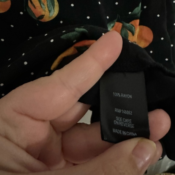 Torrid - Orange 🍊 Print Double Layer Swing Cami - Picture 8 of 10